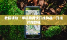 教程辅助“手机跑得快开挂神器”开挂详细教程