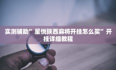实测辅助”天天贵阳麻将开挂神器下载视频教程”开挂详细教程
