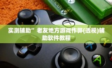 实测辅助“德扑之星德州辅助透视软件”(原来确实是有挂)