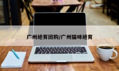 广州绝育团购/广州猫咪绝育