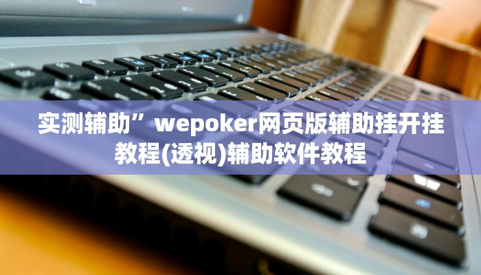 实测辅助”wepoker网页版辅助挂开挂教程(透视)辅助软件教程