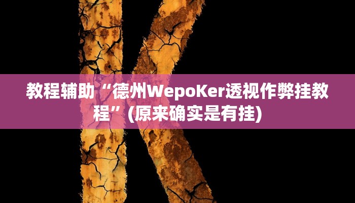 实测辅助”四川麻将开挂怎么使用的(透视)辅助软件教程