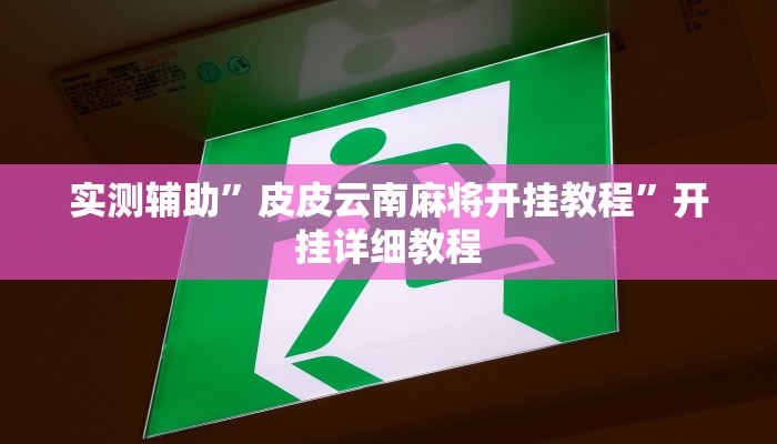 实测辅助”友愉棋牌辅助怎么开挂”开挂详细教程