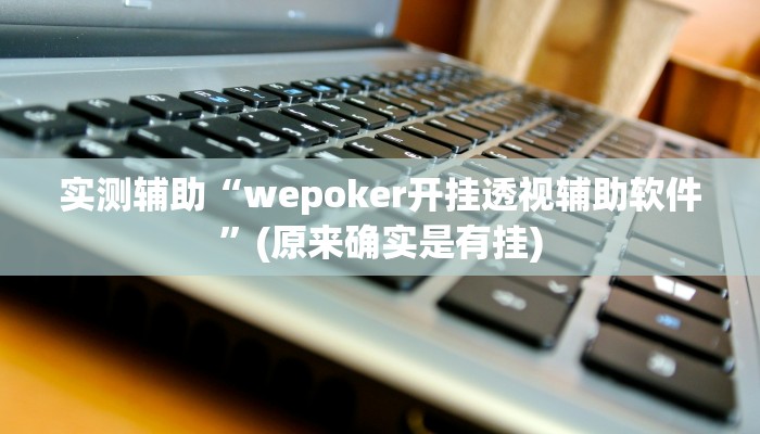 实测辅助“wepoker开挂透视辅助软件”(原来确实是有挂)