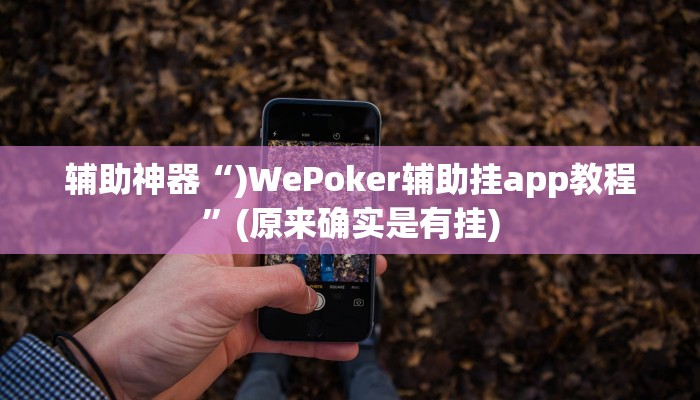 实测辅助”天天欢乐德州开挂怎么买”开挂详细教程