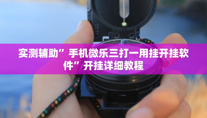 实测辅助”手机微乐三打一用挂开挂软件”开挂详细教程
