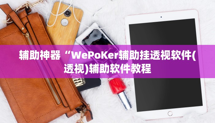 辅助神器“WePoKer辅助挂透视软件(透视)辅助软件教程