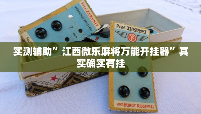 实测辅助”江西微乐麻将万能开挂器”其实确实有挂