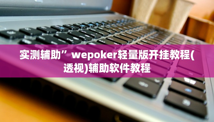 实测辅助”wepoker轻量版开挂教程(透视)辅助软件教程