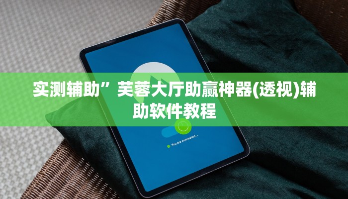 实测辅助”芙蓉大厅助赢神器(透视)辅助软件教程