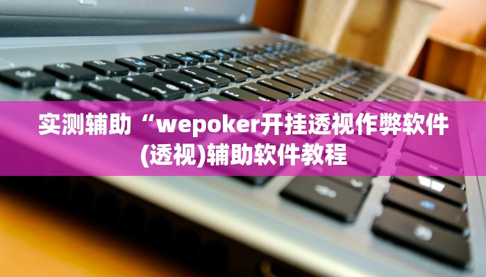 实测辅助“wepoker开挂透视作弊软件(透视)辅助软件教程
