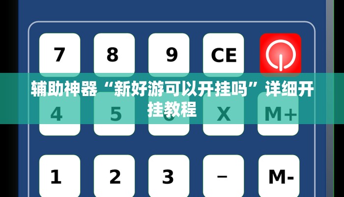 辅助神器“新好游可以开挂吗”详细开挂教程
