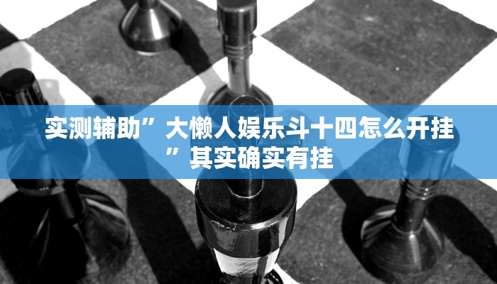 实测辅助”大懒人娱乐斗十四怎么开挂”其实确实有挂