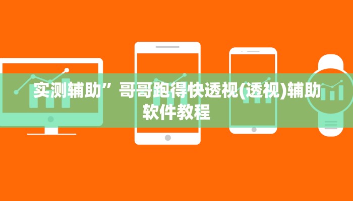 实测辅助”哥哥跑得快透视(透视)辅助软件教程