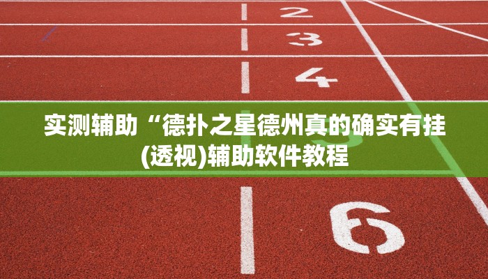 实测辅助“德扑之星德州真的确实有挂(透视)辅助软件教程