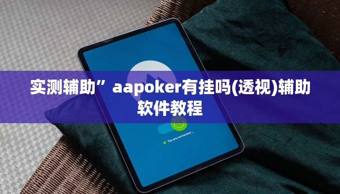 实测辅助”aapoker有挂吗(透视)辅助软件教程